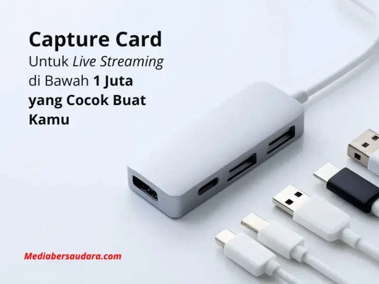 Berikut Capture Card live streaming di Bawah 1 Juta