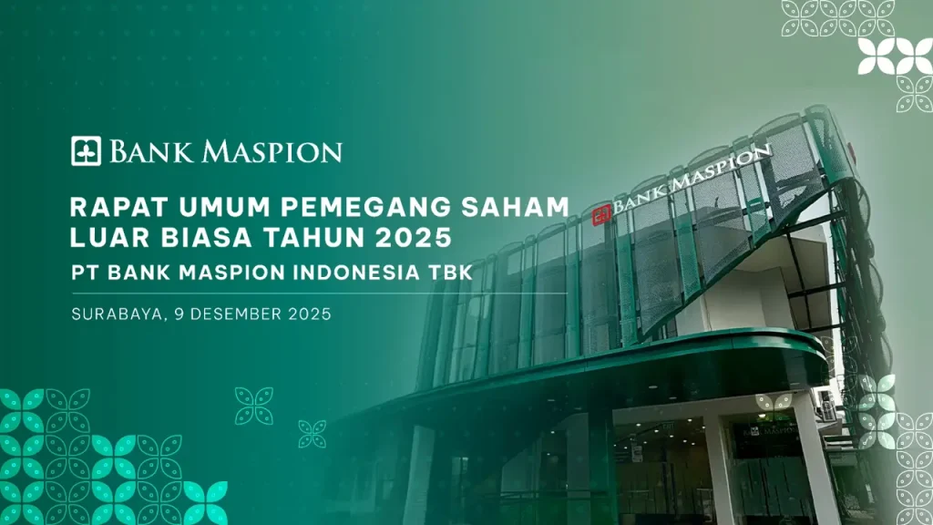 LIVE RUPS PT BANK MASPION PERSERO TBK - 2025