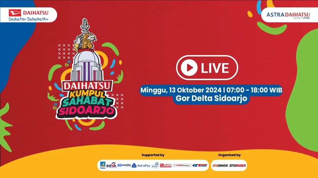 Live Streaming - Daihatsu Kumpul sahabat Sidoarjo 2024