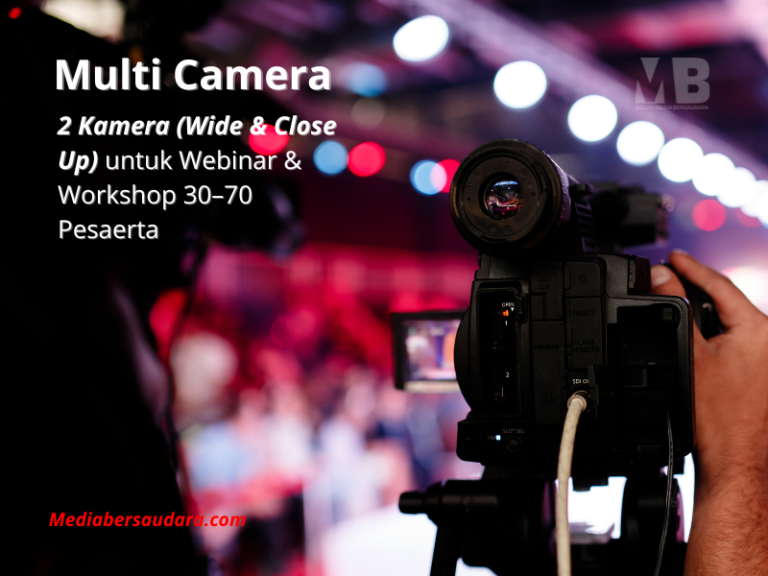 multicamera webinar setup