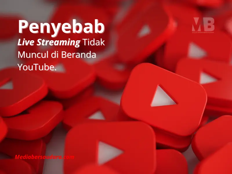 Penyebab Live Streaming Tidak Muncul