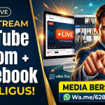 Live Streaming ke YouTube, Zoom, dan Facebook Secara Bersamaan